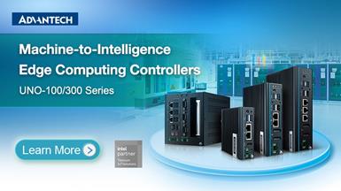 Advantech Augments the Embedded Edge Controllers Line-up with New UNO-100/300 Series for Machine-to-Intelligence Applications